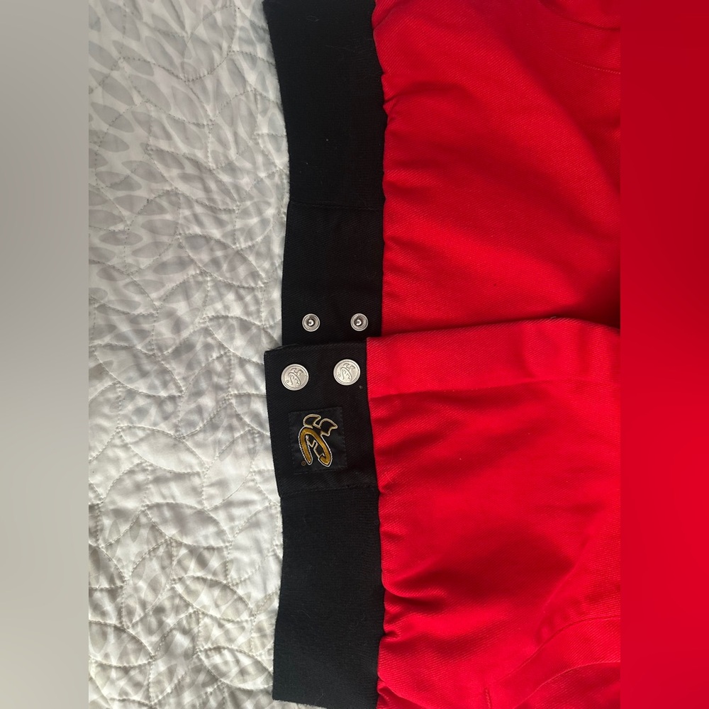 Budweiser Red Racing Jacket with Embroidered Logos - Picture 6 of 7